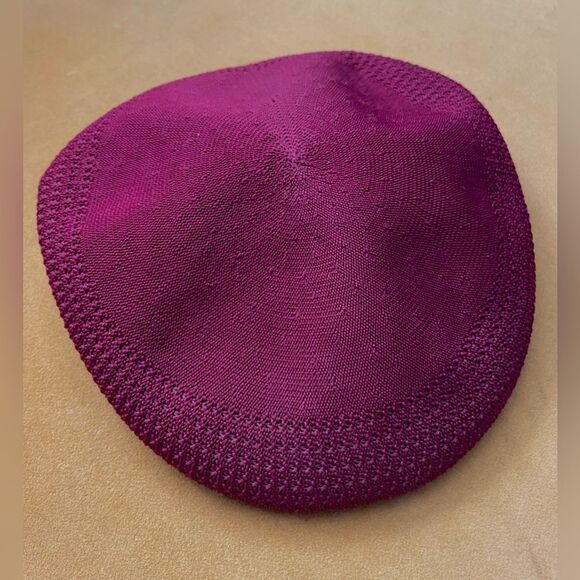 Kangol Tropic 504 Ventair-Hat Cap Burgundy M - Picture 2 of 8